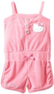 Hello Kitty Girls 2 6X Romper, Pink, 4 Clothing