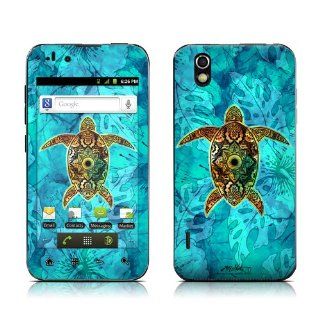 Sacred Honu Design Protective Skin Decal Sticker for LG Marquee LS855 Cell Phone: Cell Phones & Accessories