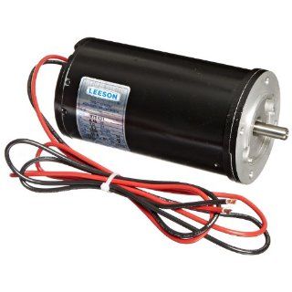 Leeson 970.601 Low Voltage Commercial DC Metric Motor, 56D Frame, B14 Mounting, 1/8HP, 3000 RPM, 24V Voltage: Electronic Component Motor Drives: Industrial & Scientific