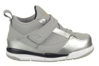 Jordan Flight 45 (TD) Baby Toddlers Shoes Grey/Silver Grey/Silver 364759 030 10 Shoes