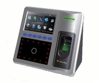 Biometric iFace602 Employee Payroll Time Clock Facial Recognition Terminal with Fingerprint, RFID and Password Access with Employee Attendance Software. : Office Products