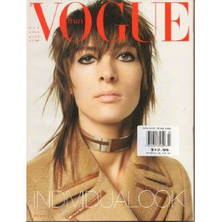 Vogue Italia Magazine November 2000 N.603 (THE WHITE HOUSE STYLE! JACKIE KENNEDY  BETTY FORD  ROSALYNN CARTER HILLARY CLINTON): FRANCA SOZZANI: Books