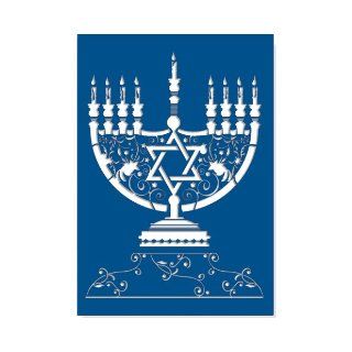 Menorah Laser Cut Small Boxed Holiday Cards (Hanukkah Cards, Greeting Cards, Holiday Cards): Peter Pauper Press: 9781441302670: Books