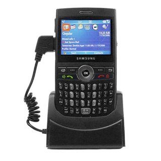 Bargaincell  Samsung SGH i607 BlackJack USB Hot Sync Cradle Twin Desktop / Spare Battery Charger Slot with AC Adapter: Cell Phones & Accessories