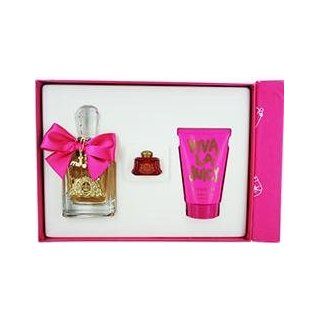 VIVA LA JUICY by Juicy Couture Perfume Gift Set for Women (EAU DE PARFUM SPRAY 3.4 OZ & BODY CREAM 4: Health & Personal Care