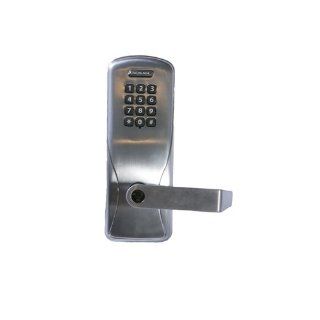 Schlage Electronics CO 100 Series Standalone Electronic Lockset with Keypad, Cylindrical Lock, Rhodes Lever, Satin Chrome Finish, For Classroom or Storeroom Use: Door Lock Replacement Parts: Industrial & Scientific