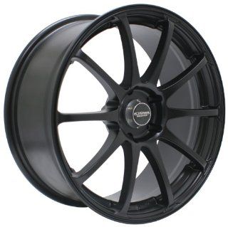 Kyowa Racing Series 626 All Matte Black   17 x 7 Inch Wheel: Automotive