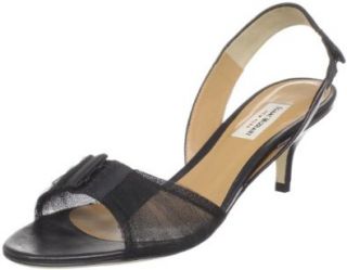 Isaac Mizrahi Women's 626 Sandal,Black Tulle,36 EU (US Women's 6 M): Shoes