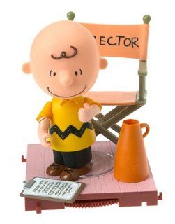 Peanuts Charlie Brown Christmas Playset   Charlie the Play Director: Toys & Games
