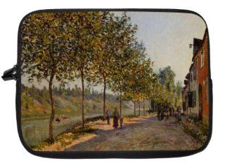 17 inch Rikki KnightTM Alfred Sisley Art June Morning in Saint Mammes Laptop Sleeve: Office Products