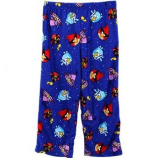 Angry Birds Space "Fry Me to the Moon" Blue Boys Pajama Pants (10/12 (Large)): Pajama Bottoms: Clothing