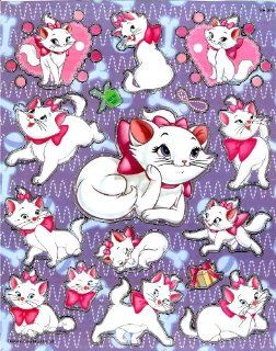 Aristocats Marie lying day dreaming presents kitty cat Disney Movie Sticker Sheet SH010: Everything Else