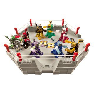Battroborg 3 in 1 Battle Arena, Blue and Yellow: Toys & Games