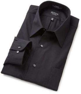 Arrow Mens Fitted Poplin Dress Shirt at  Mens Clothing store