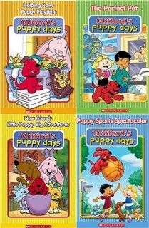 Clifford's Puppy Days (4 Pack) Perfect Pet / Helping Paws/Puppy Playtime / New Friends/Little Puppy, Big Adventures / Puppy Sports Spectacular: Masiela Lusha, Jill Miller, Cam Clarke: Movies & TV