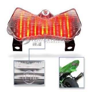 03 06 Kawasaki ZX 6R LED Motorcycle Rear Tail Light Lamp Integrated Signal: Automotive