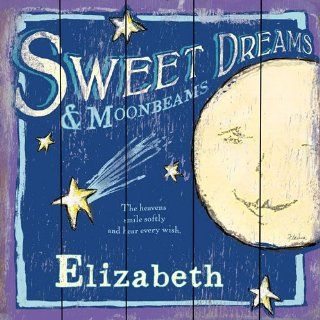 Sweet Dreams & Moonbeams Vintage Wood Sign : Nursery Wall D?cor : Baby