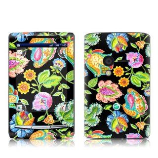 Versace Pareu Design Protective Decal Skin Sticker (High Gloss Coating) for Sony Ericsson Xperia X10 Mini Cell Phone: Cell Phones & Accessories