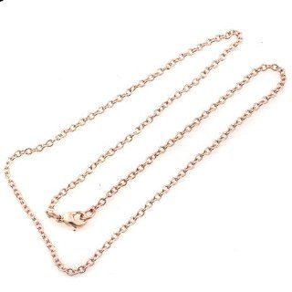 16" Stainless Womens Rose Gold Plated Necklaces Chains Accessories DIY: Baby