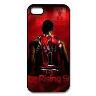 Shinhwa Create Protective Skin Fits iPhone 4/4S   NBA Chicago Bulls Derrick Rose the Rising Sun: Cell Phones & Accessories