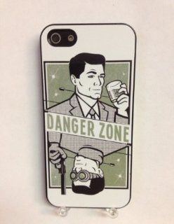 (646bi5) Archer Danger Zone iPhone 5 Black Case: Everything Else