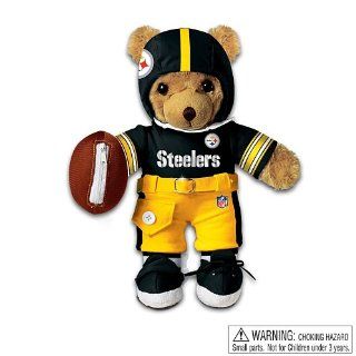 NFL Pittsburgh Steelers Coaching Teddy Bear by Ashton Drake: Toys & Games
