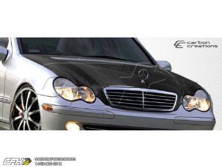 2001 2007 Mercedes Benz C Class W203 Carbon Creations OEM Hood   1 Piece: Automotive