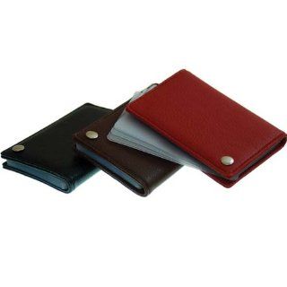 100% Leather Business Card Holder Multicolor #900730 : Office Products