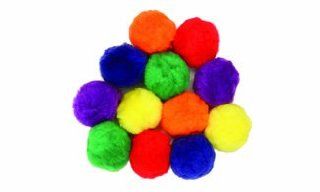 COLOSSAL FLUFF BALLS 50 MM MULTI : Early Childhood Development Products : Office Products
