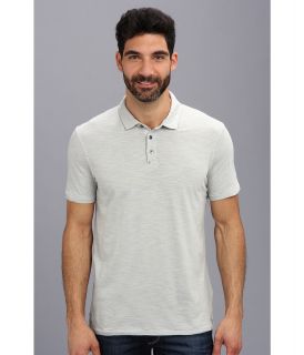 Calvin Klein Jeans S/S Slub Polo Mens Short Sleeve Pullover (Gray)