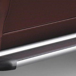 GM # 19158735 Assist Steps/Running Boards/Step Bars   Molded   Clear Anodized, Black Step Pad: Automotive