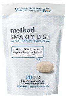 Method Home Care Products 00923 20 Count Go Naked Smarty Dish Dishwasher Detergent : Kitchen Small Appliance Sets : Grocery & Gourmet Food