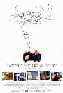 Sketches of Frank Gehry Movie Poster (27 x 40 Inches   69cm x 102cm) (2005)  (Frank O. Gehry)(Bob Geldof)(Dennis Hopper)(Sydney Pollack)(Michael Eisner)   Prints
