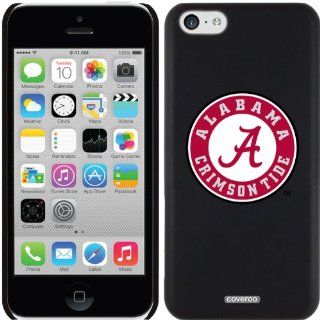 University of Alabama Crimson Tide design on a Black iPhone 5c Thinshield Snap On Case by Coveroo: Cell Phones & Accessories