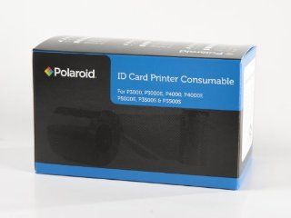 3 5043 1 Polaroid Color ribbon (YMCKT) 650 prints   Half panel YMC, full panel KT for use in P3500S/P5500S and upgraded P3000/P4000 and P3000E/P4000E ID Card Printers : Identification Badges : Office Products