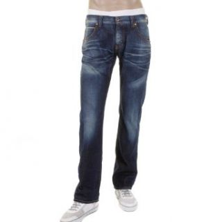 Armani Jeans J08 Limited Edition blue wash denim jeans AJM2183 at  Mens Clothing store: Low Waist