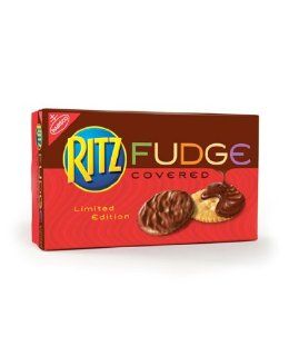 Ritz Fudge Chocolate Covered Crackers Limited Edition 7.5 Oz (2 Boxes) : Packaged Chocolate Snack Cookies : Grocery & Gourmet Food