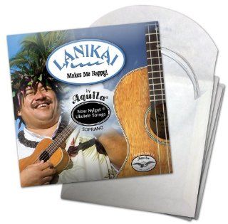 Lanikai Nylgut by Aquila Tenor High G String Set: Musical Instruments