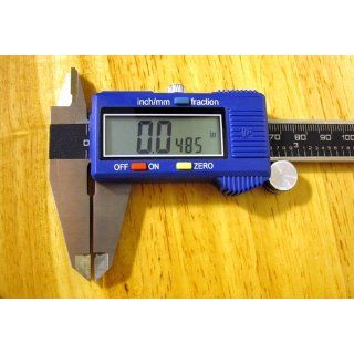 Neiko 01407A Stanless Steel 6 Inch Digital Caliper with Extra Large LCD Screen and Instant SAE Metric Conversion: Home Improvement