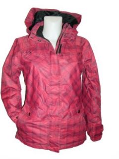 Girls Youth Pulse Technical Ski Snowboard Insulated Jacket Coat Red Plaid or Blue Plaid, size S L, Size 8 10/12 and 14/16: Clothing