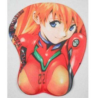 3D Anime Mouse Pad Creative Computing Wrist Rests   Neon Genesis Evangelion: Soryu Asuka Langley : Office Products