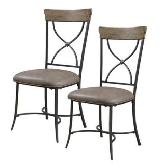 Hillsdale Furniture Charleston X Back Side Chair (Set of 2)
