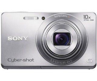 Sony Cyber shot DSC W690 16.1 Megapixel Compact Camera   Silver   2.7" LCD   5x Optical Zoom   Optical (IS)   4608 x 3456 Image   1280 x 720 Video   HD Movie Mode : Camera & Photo