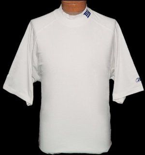 Reebok Extra Large NFL New York Giants Short Sleeve Mock turtleneck T shirt  Sports & Outdoors