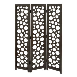 Woodland Imports 3 Panel Screen Room Divider
