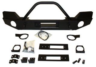WARN 87750 Elite Series Front Bumper with Grill Guard Tube Automotive