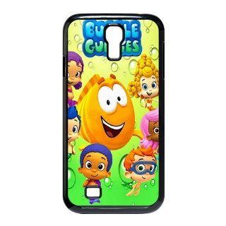 Custom Bubble Guppies Cover Case for Samsung Galaxy S4 I9500 S4 697 Cell Phones & Accessories