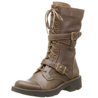 MIA Women's Enlisted Biker Boot,Breen Leather,6 M US: Shoes