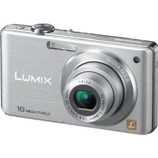 Panasonic DMC FS8S LUMIX 10.1 MP Compact Digital Camera w/ 4x Optical Zoom (Silver) : Point And Shoot Digital Cameras : Camera & Photo