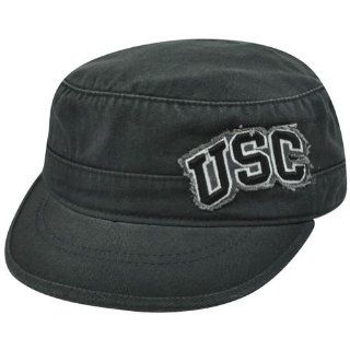 NCAA USC Southern California Trojans Women Distressed Velcro Fatigue Cadet Hat : Sports Fan Baseball Caps : Sports & Outdoors